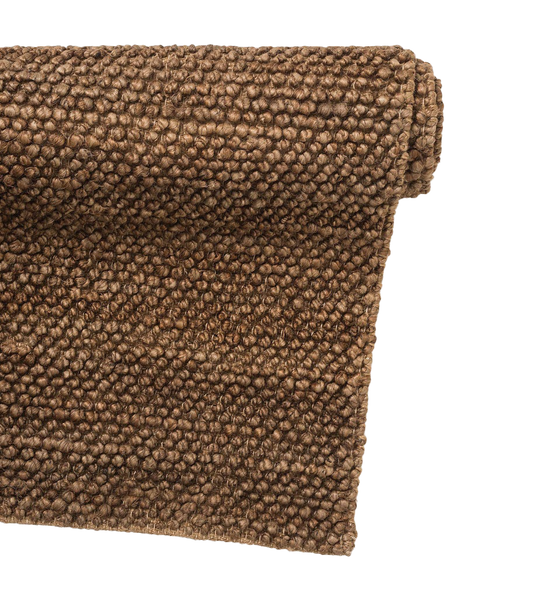 Looped jute door mat 50 x 80cm