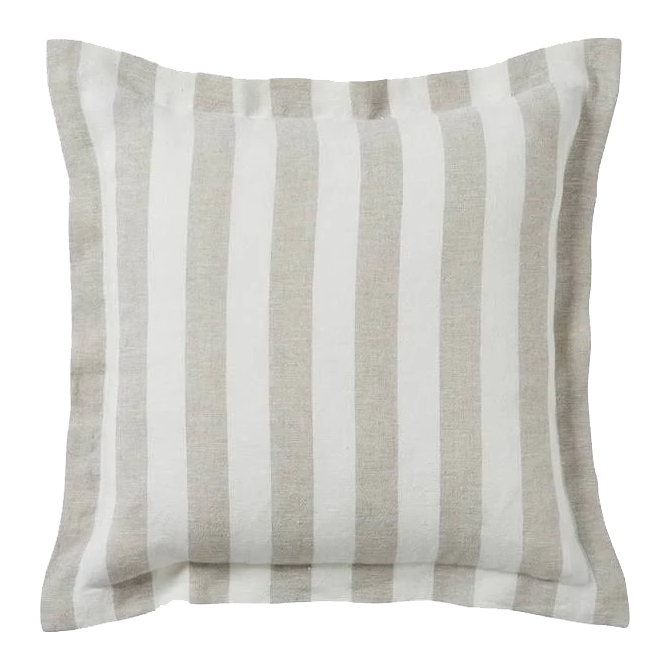 Luca linen cushion cover natural 50cm