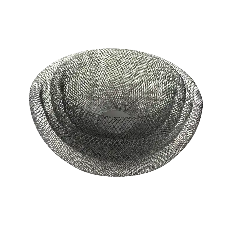 Wire mesh bowl black