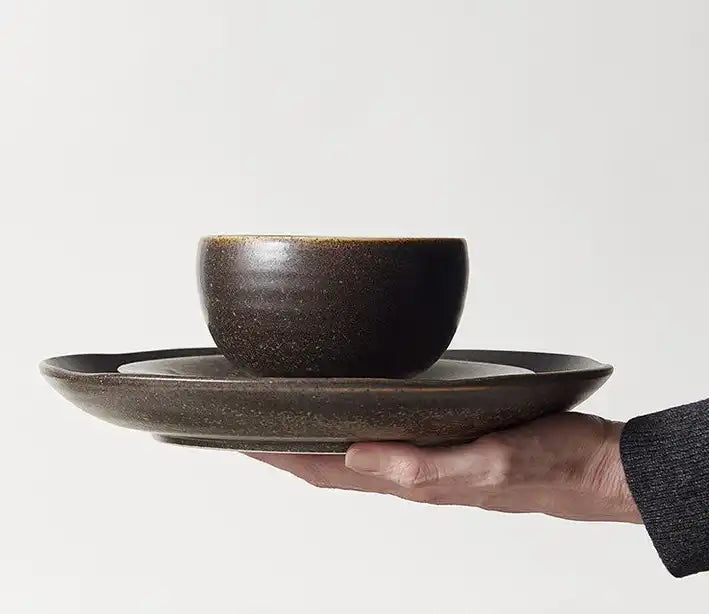 Mocha oval bowl 20cm