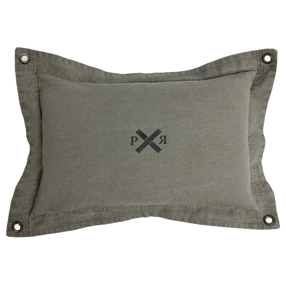 Pony Rider Lil Highlander cushion cover 55 x 35cm olive