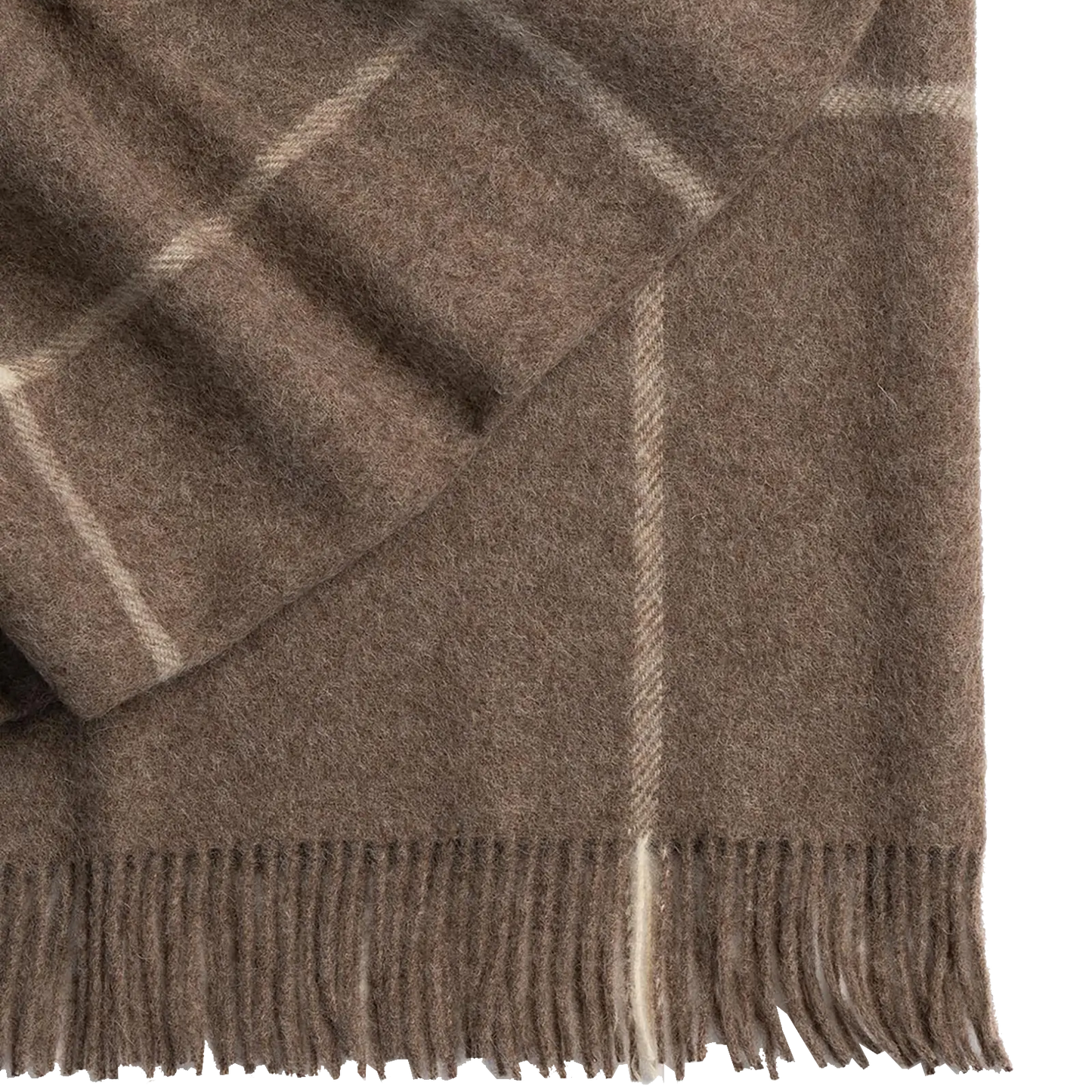 XL Ranfurly wool blanket oak 140 x 240cm