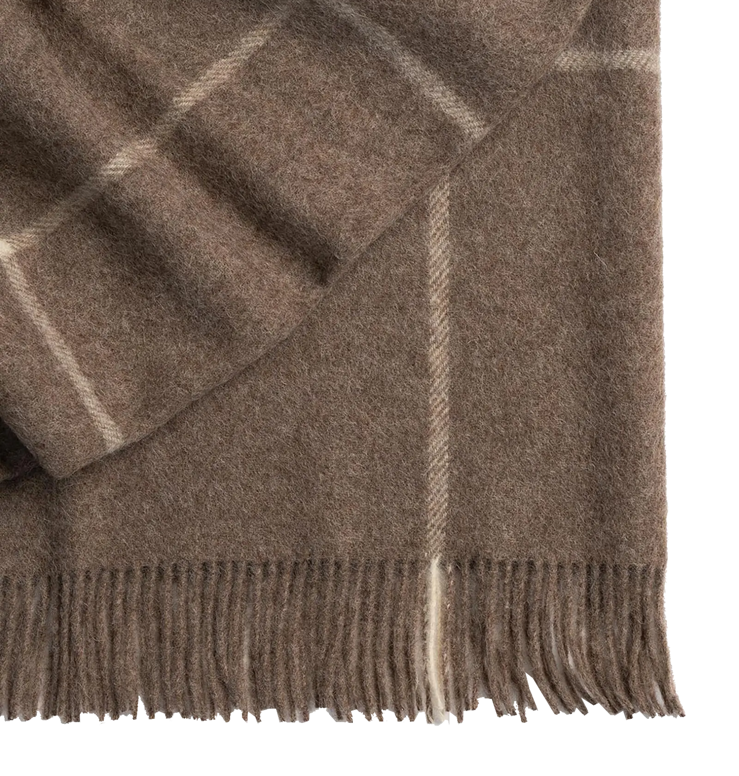 XL Ranfurly wool blanket oak 140 x 240cm