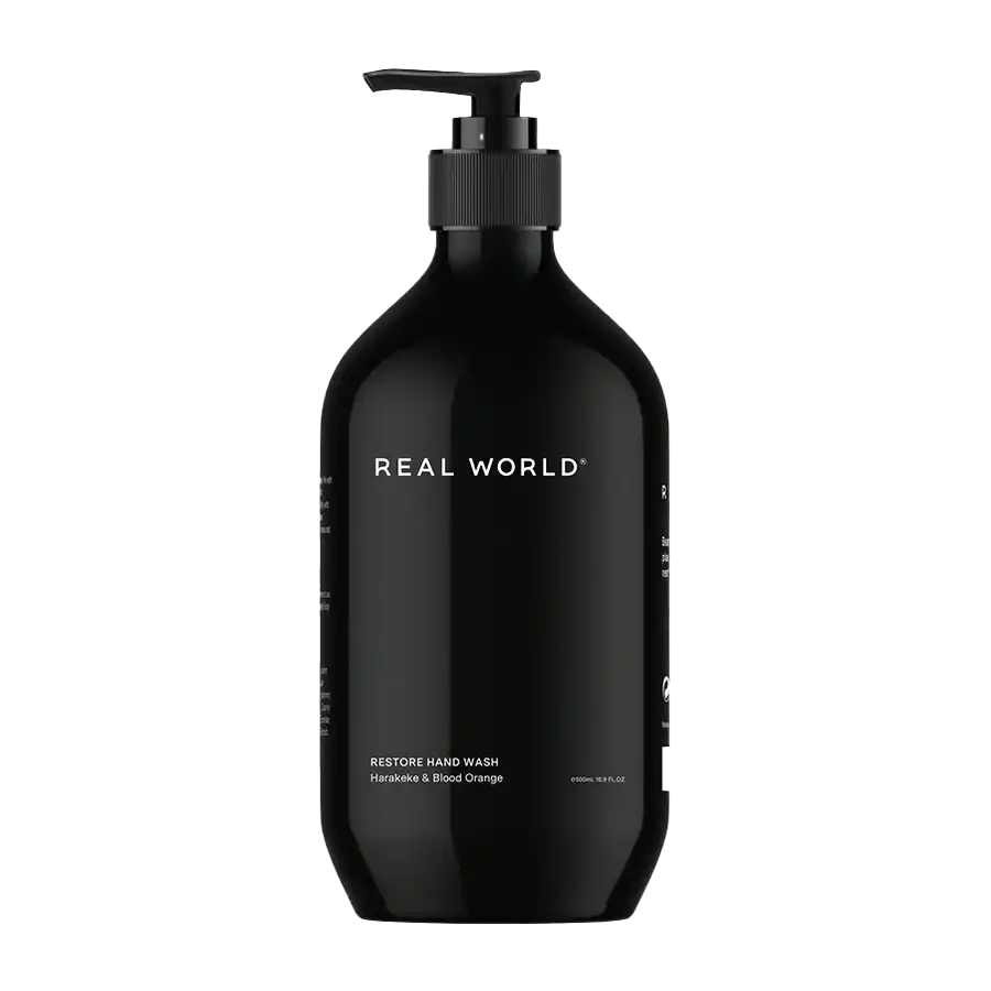 Real World hand wash harakeke & blood orange 500ml