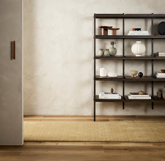 Sandringham wool floor runner fenugreek 90 x 500cm