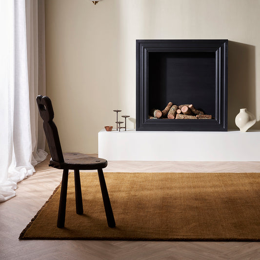 Sandringham NZ wool rug pecan