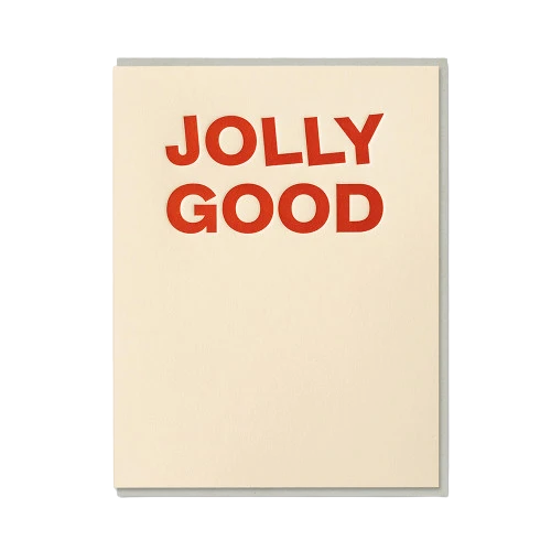 Jolly Good card