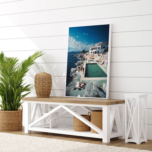 Slim Aarons 'Hotel Du Cap Eden-Roc by Pool’ photographic print