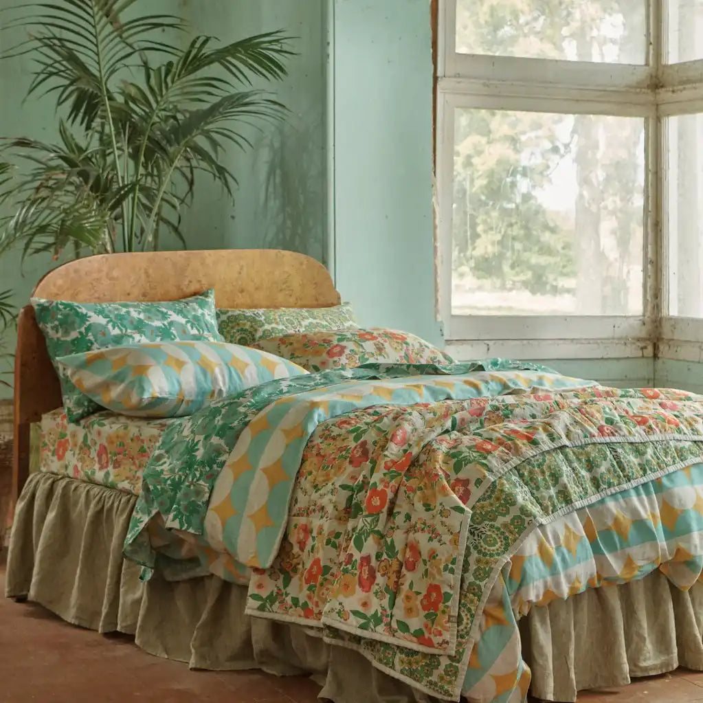 SOW Marianne linen fitted sheet