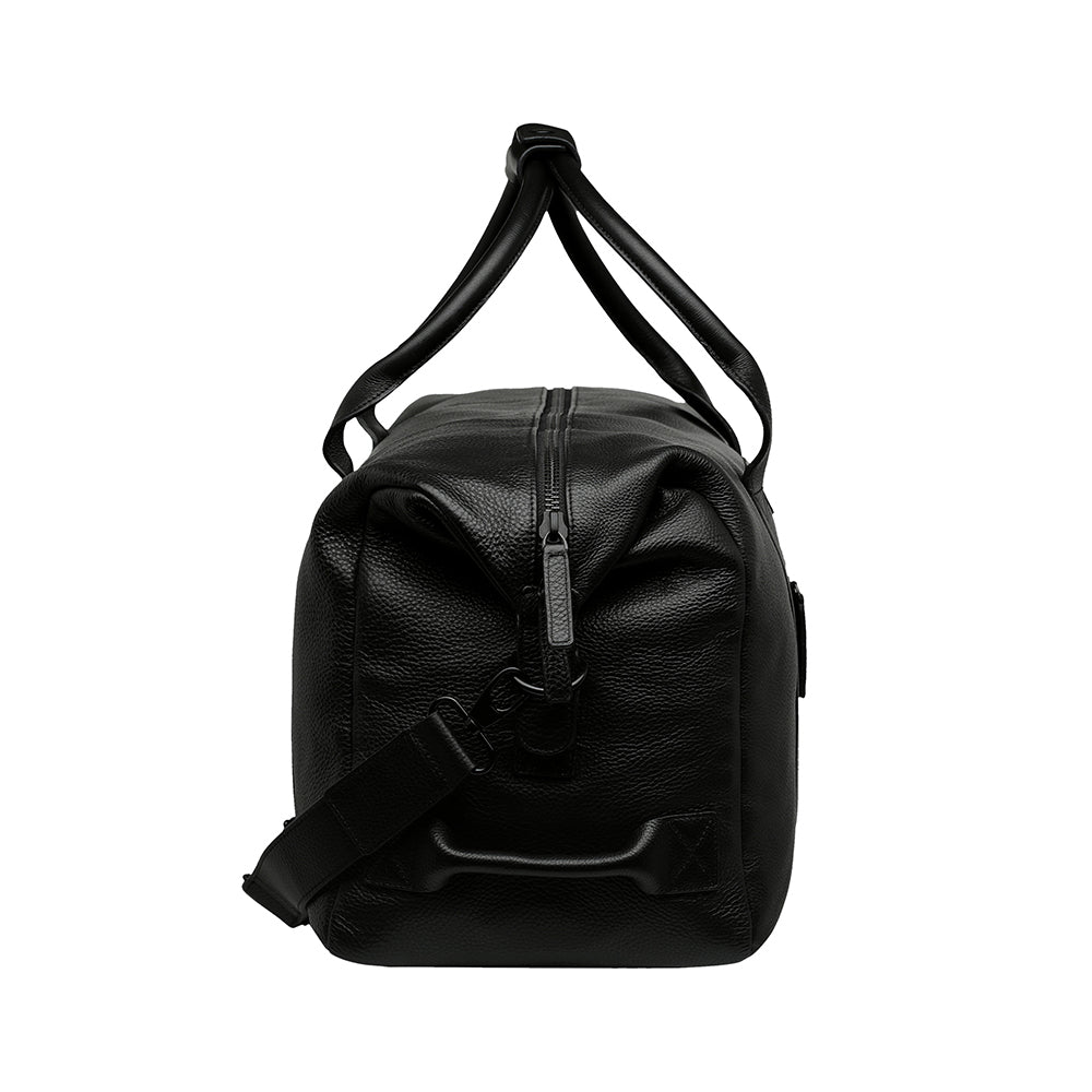 Status Anxiety everything I wanted duffle bag leather black