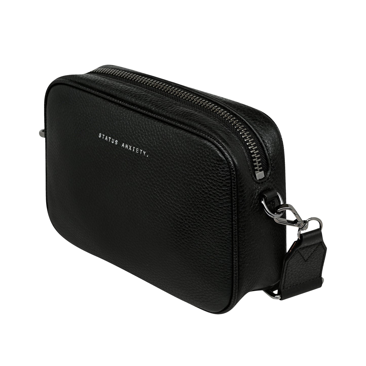 Plunder shoulder bag wide strap black