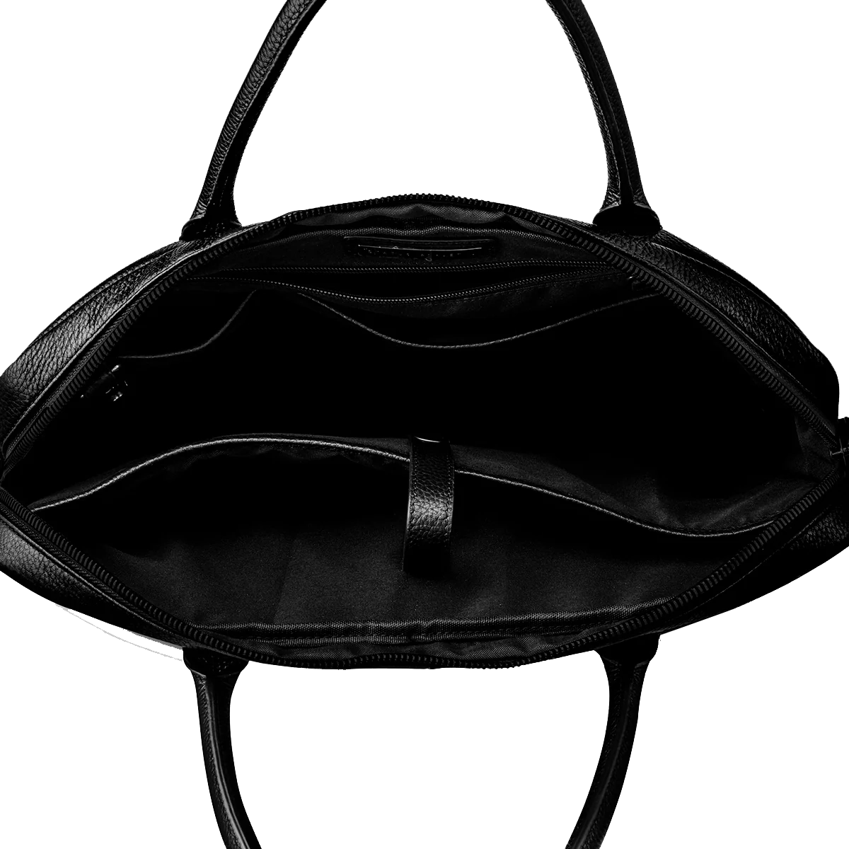 Risking all laptop satchel black