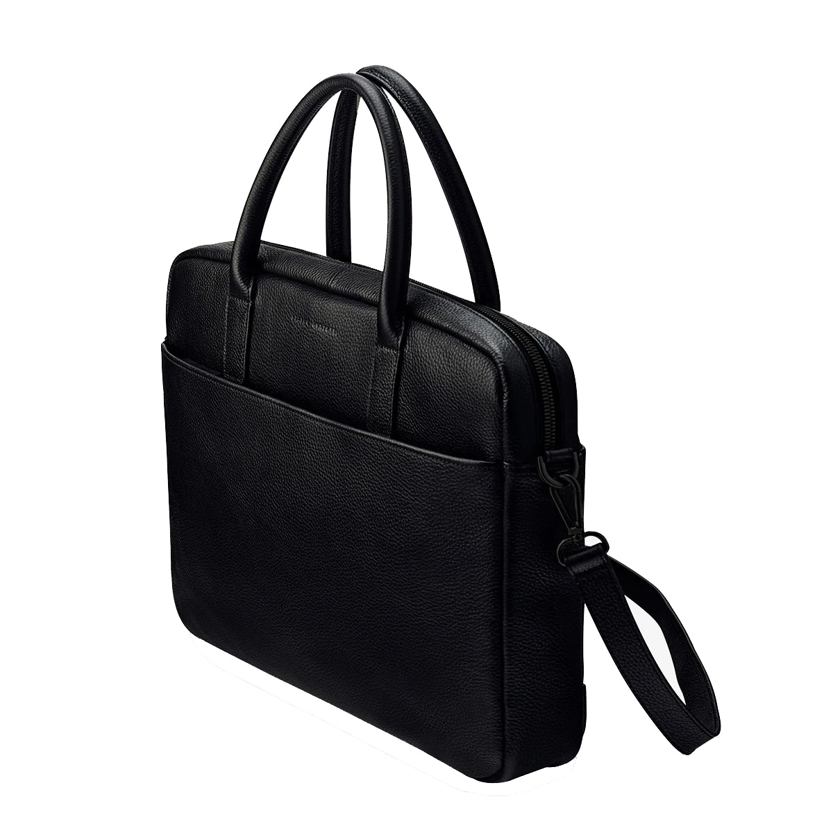 Risking all laptop satchel black