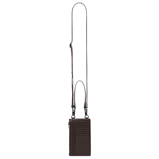 Voyager phone holder bag cocoa