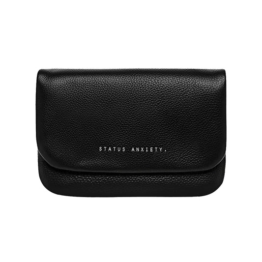 Impermanent  leather wallet black
