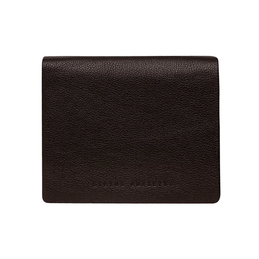 Nathaniel leather wallet chocolate
