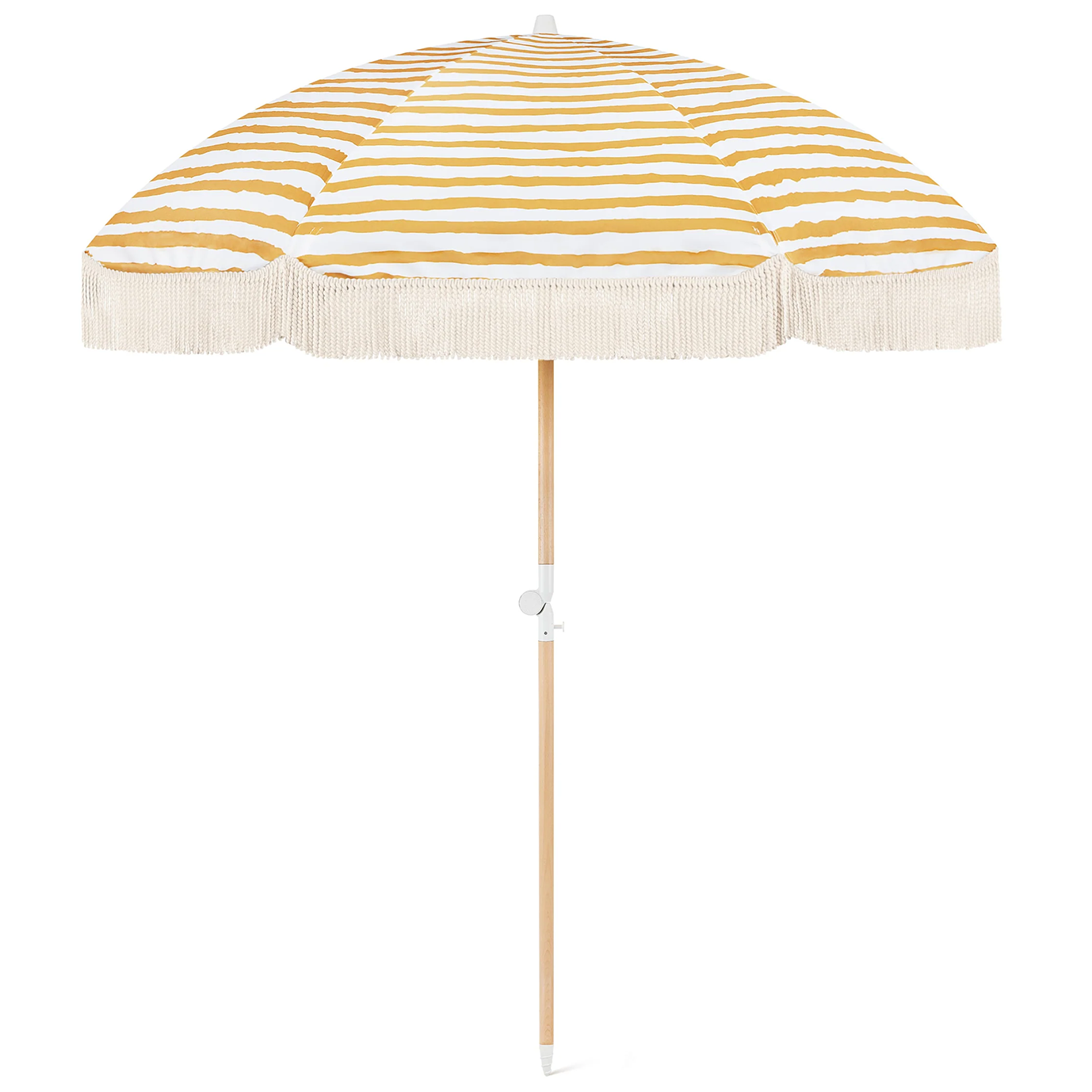 Sun Ray striped beach umbrella