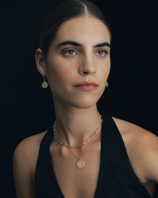 Temple of the Sun Arinna earrings gold