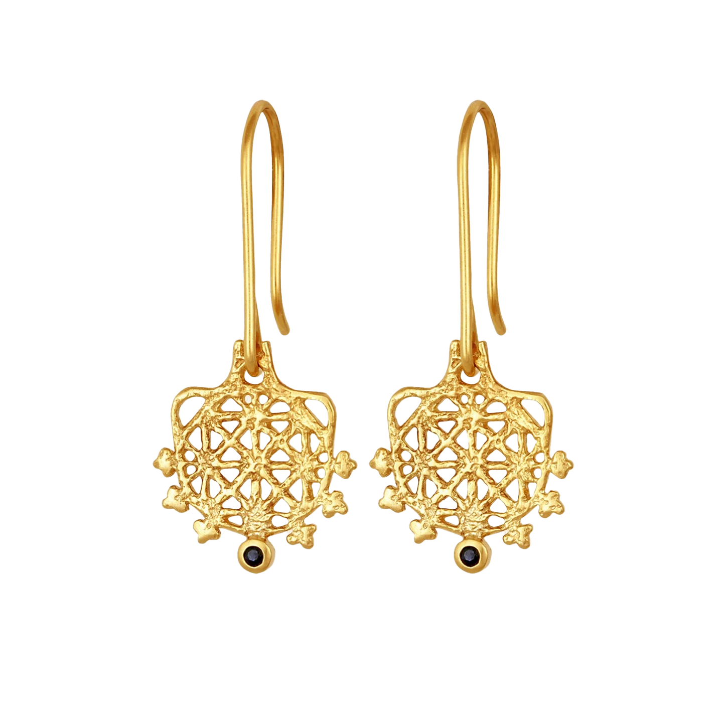 Temple of the Sun Arinna earrings gold