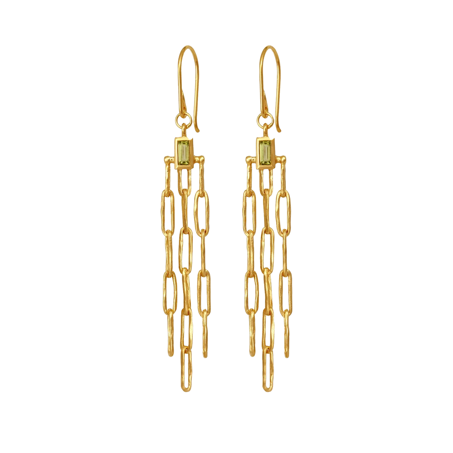 Temple of the Sun Olea earrings gold