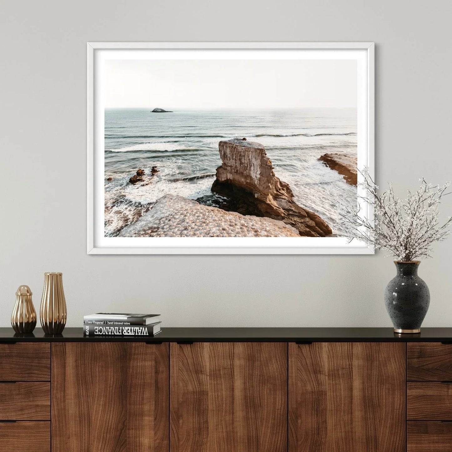 Wild and Rambling Muriwai NZ photographic print