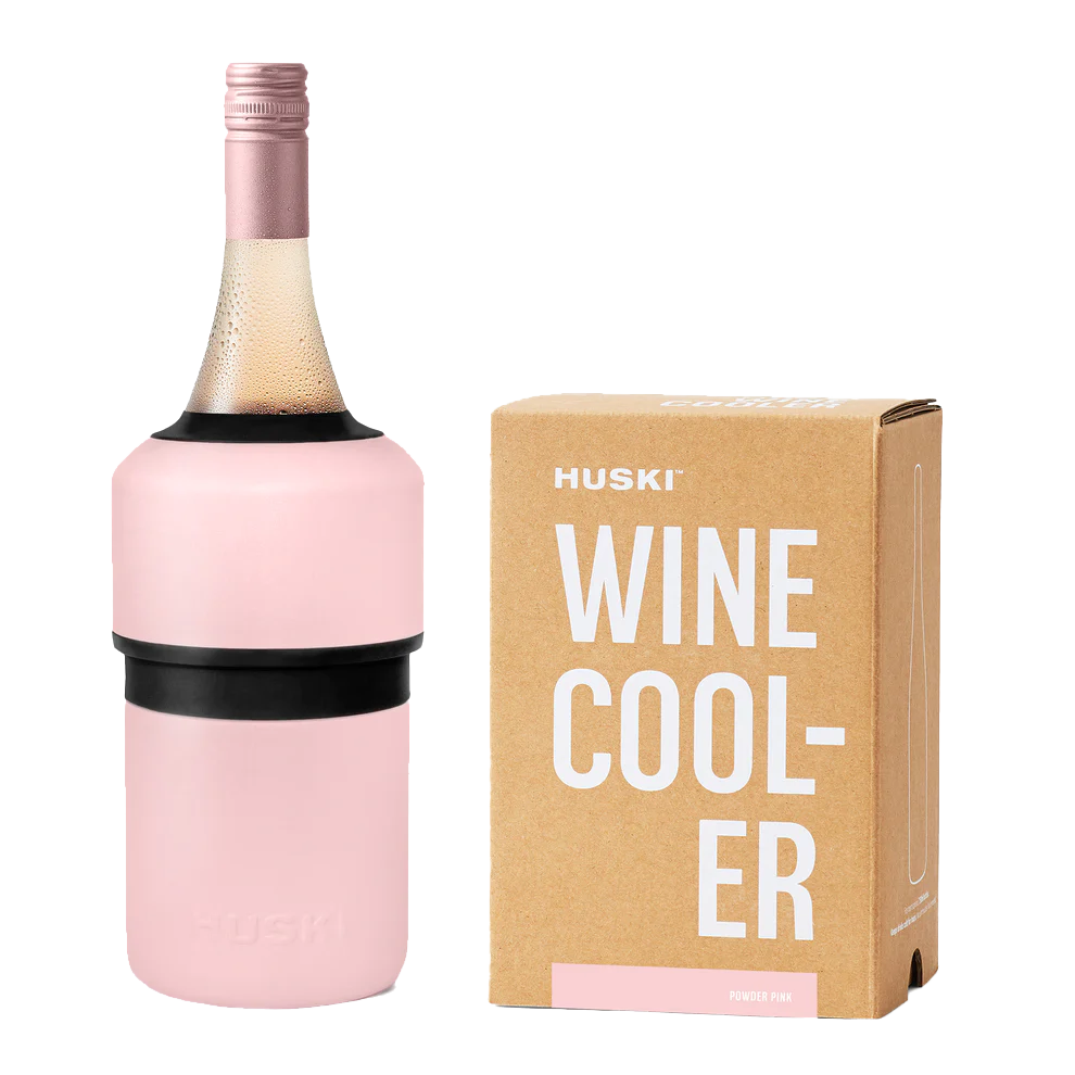Huski wine cooler powder pink