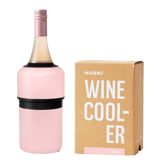Huski wine cooler powder pink