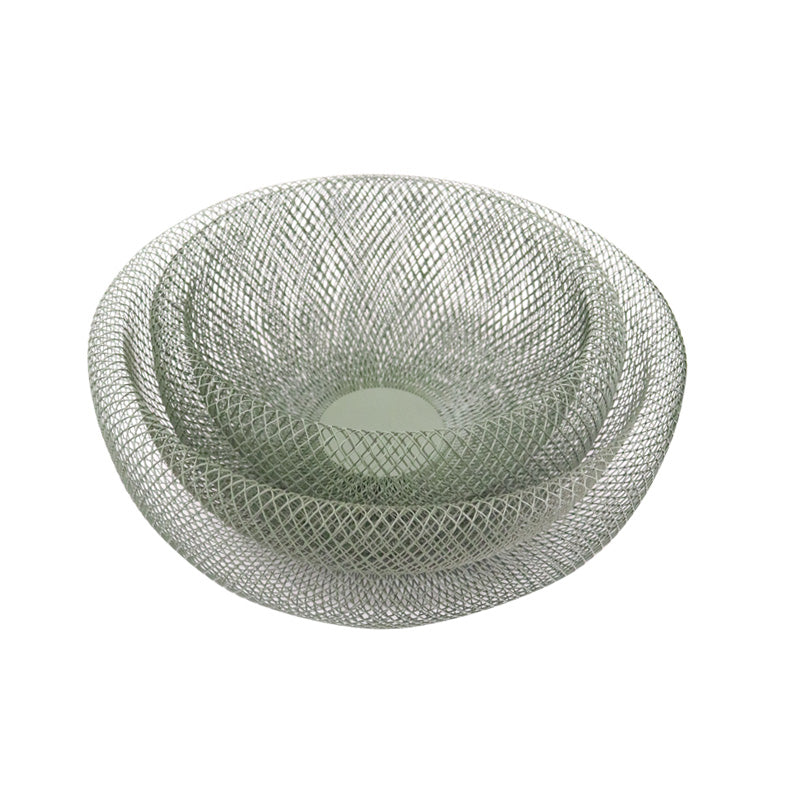 Wire mesh bowl green