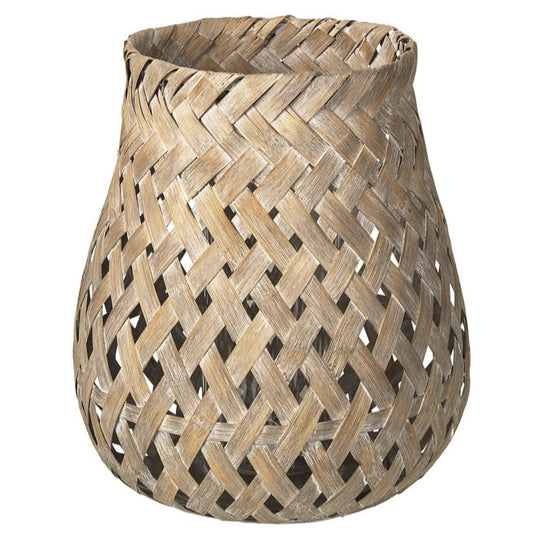 XL  woven bamboo lantern 50cm high