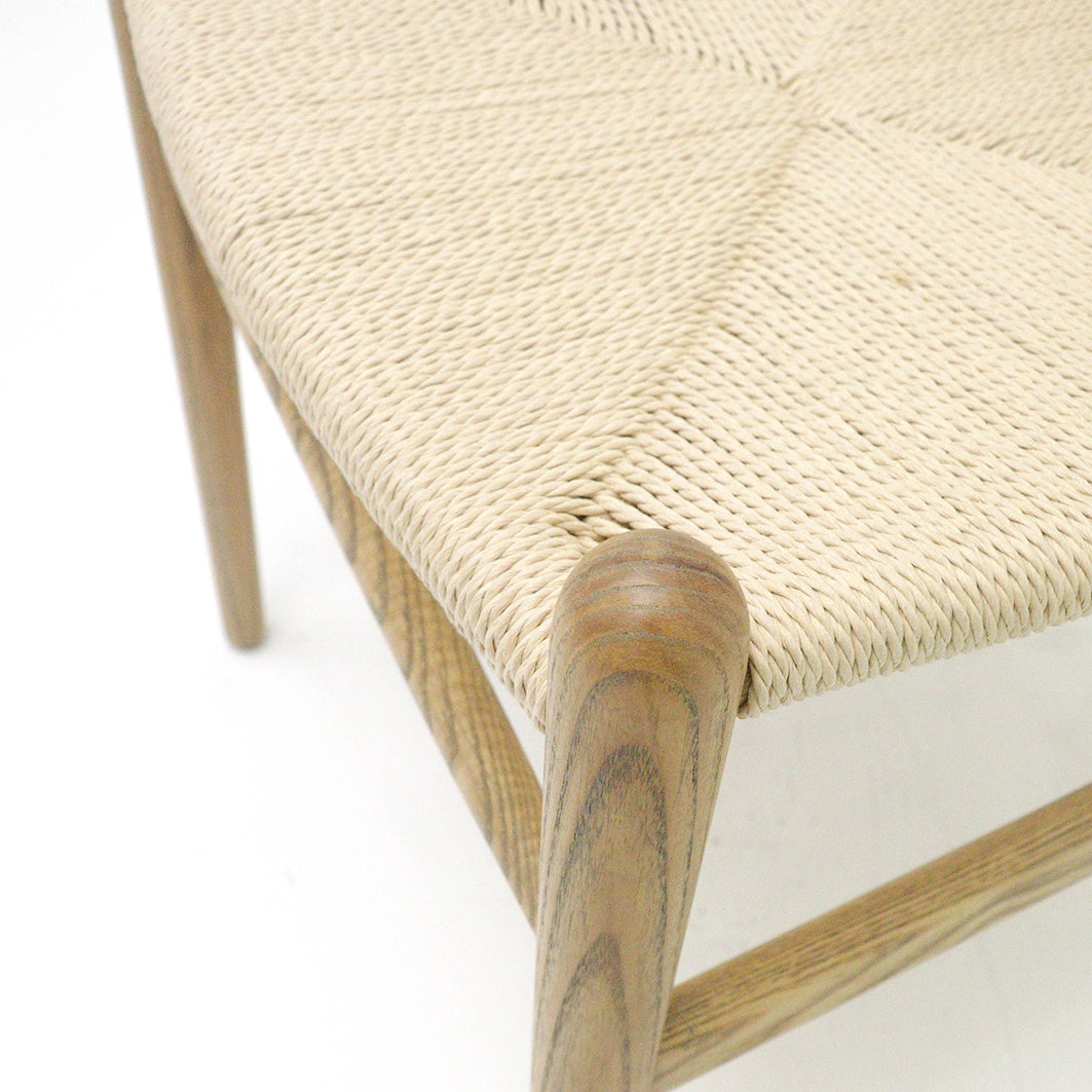 Wishbone oak chair natural