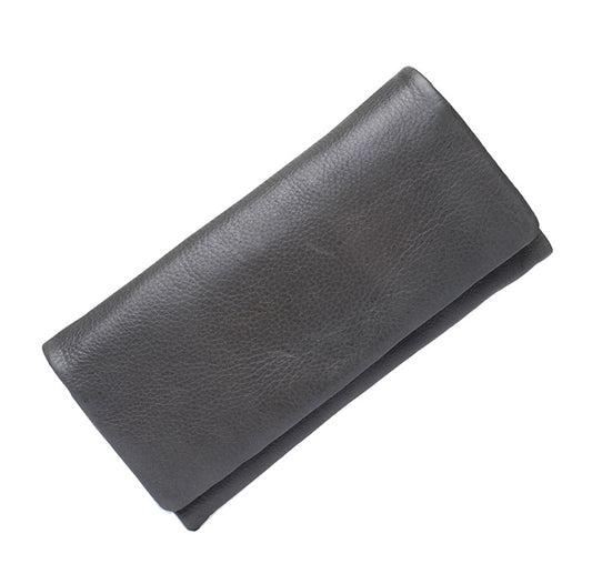 Dusky Robin Keiva leather purse black
