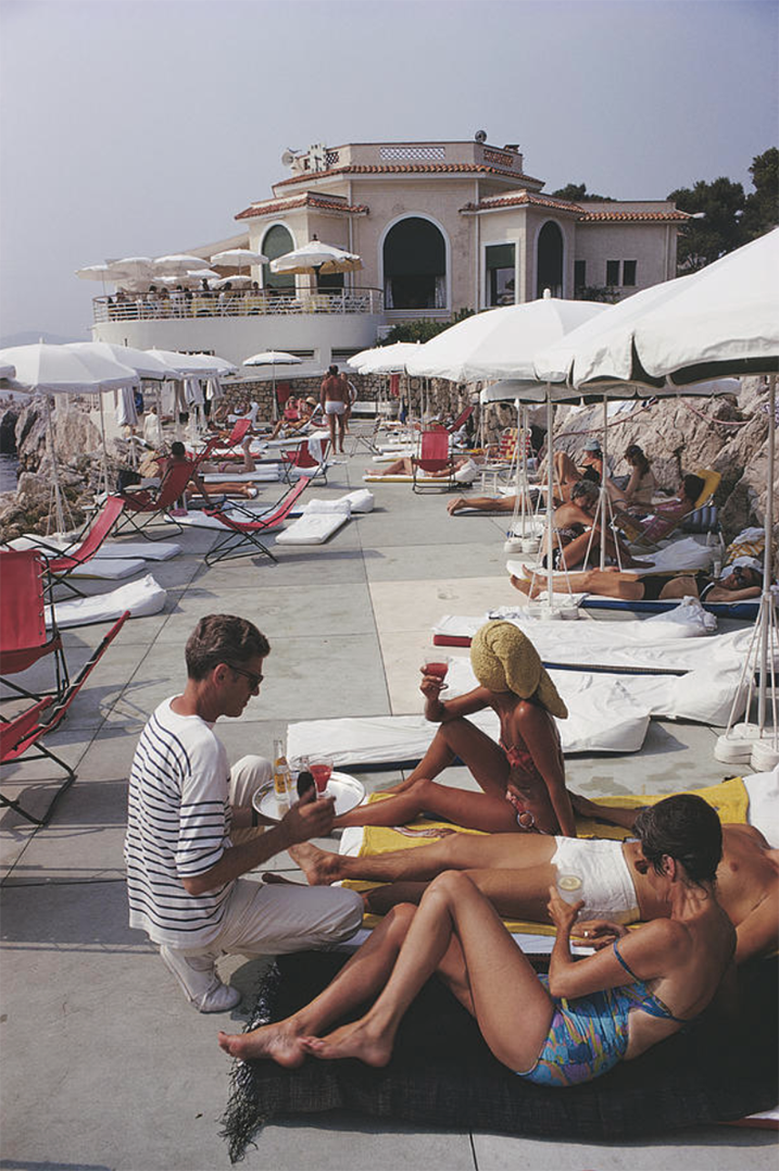Slim Aarons 'Hotel Du Cap' photographic print