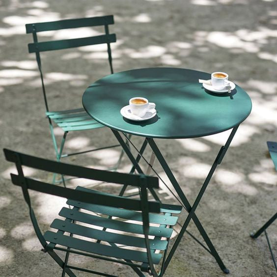 Bistro round table 60cm clay grey