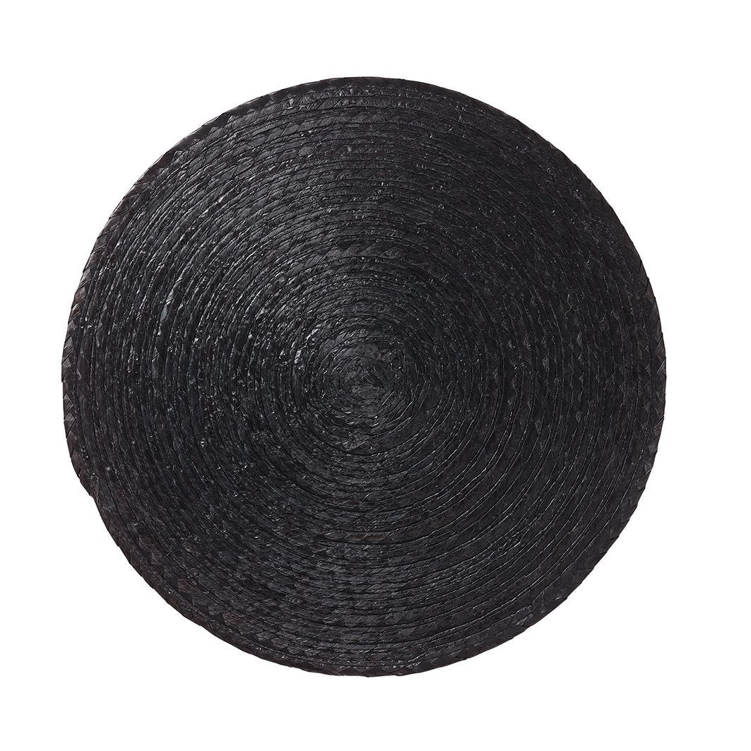 Woven placemat carbon