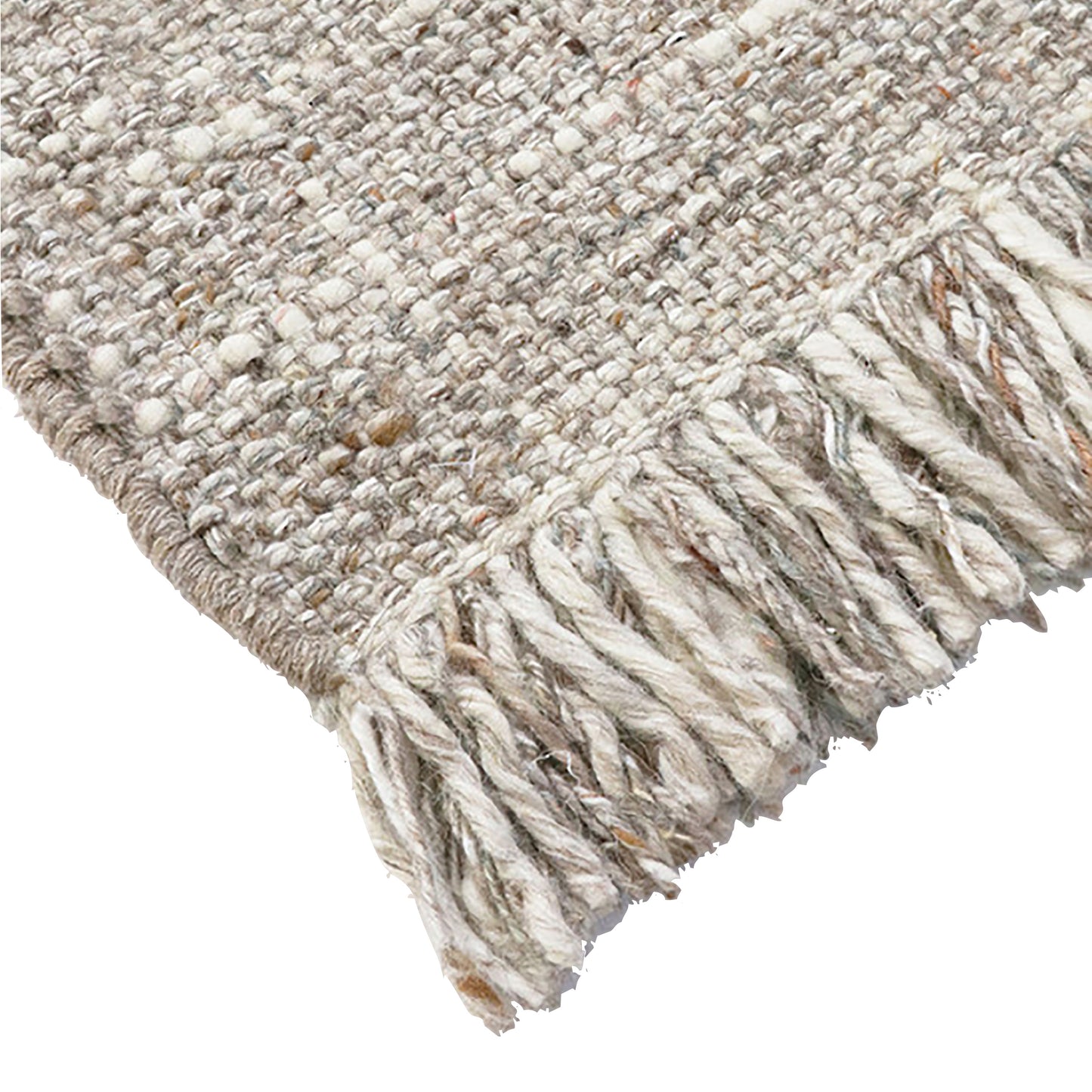 Gibson wool blend floor rug sesame 160 x 230cm