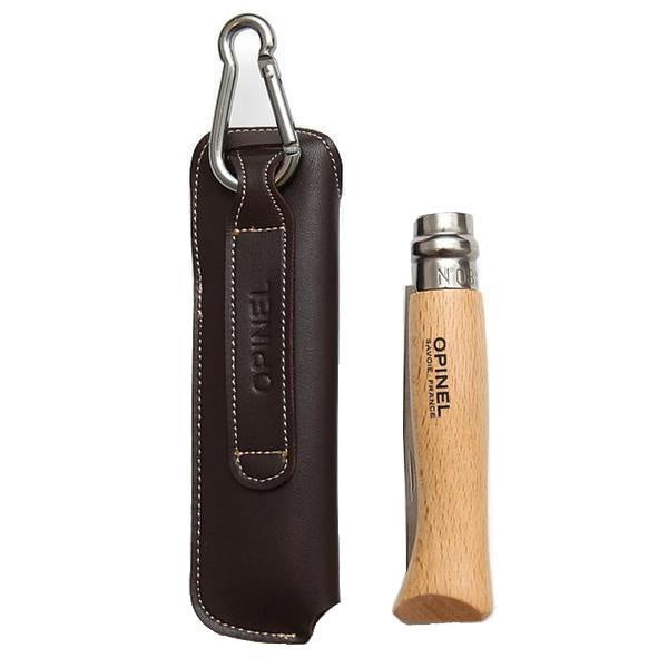 Opinel Size 8 Folding Knife & Sheath