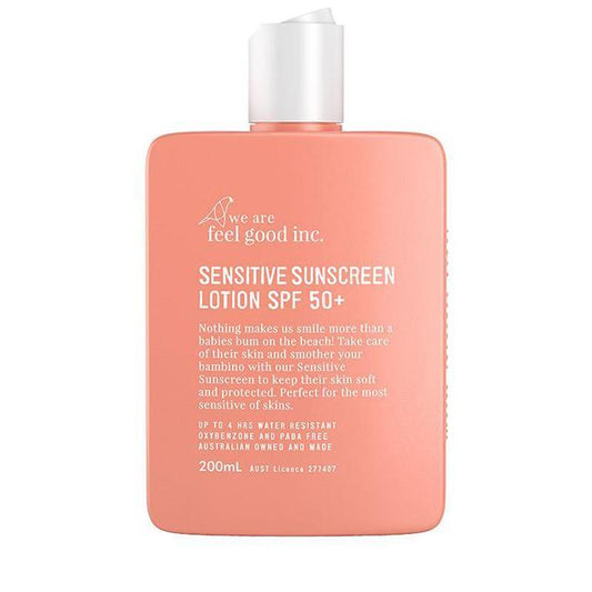 Feel Good Sunscreen Lotion Sensitive SPF50 200ml