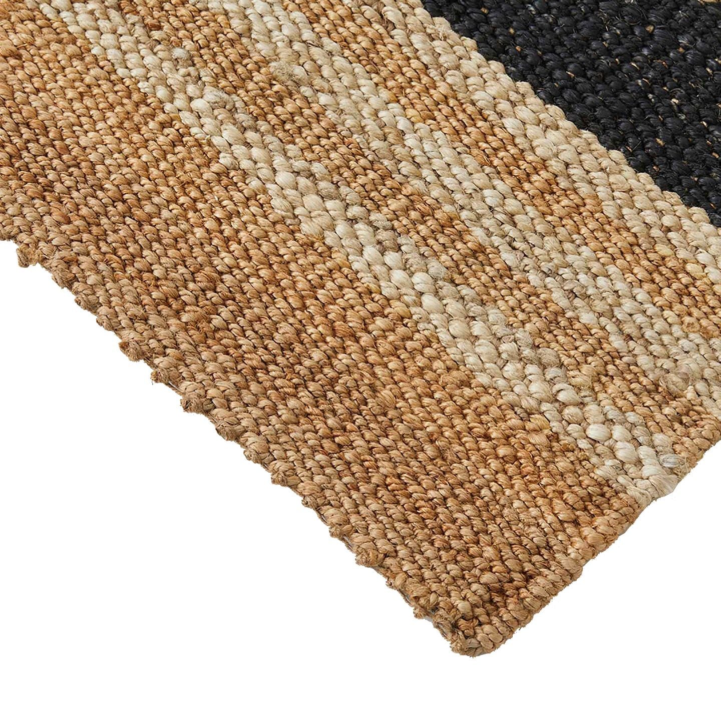 Weave Syracuse woven jute rug natural 200 x 300cm