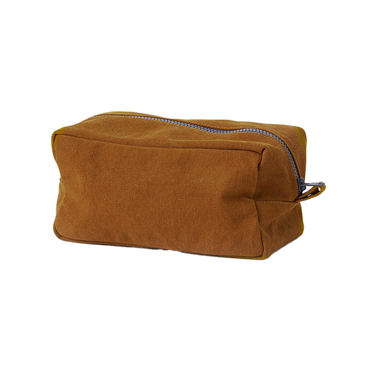 Contrast cotton wash bag masala