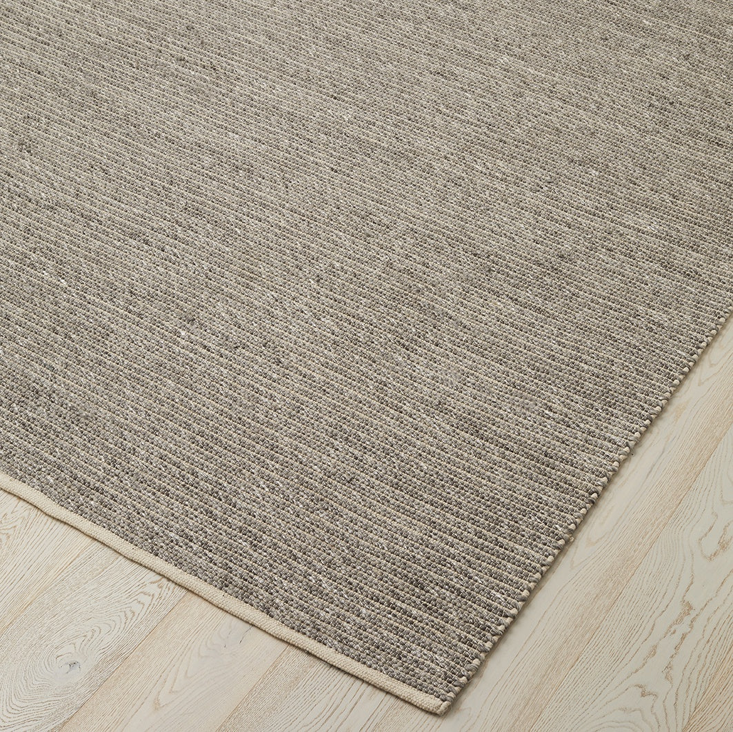 Andes wool cotton rug feather 200 x 300cm