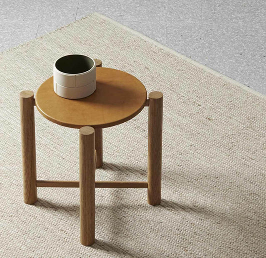 Andes wool cotton rug sandstorm 200x300cm