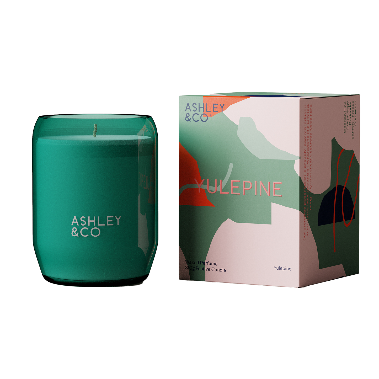 Ashley & Co festive candle yulepine