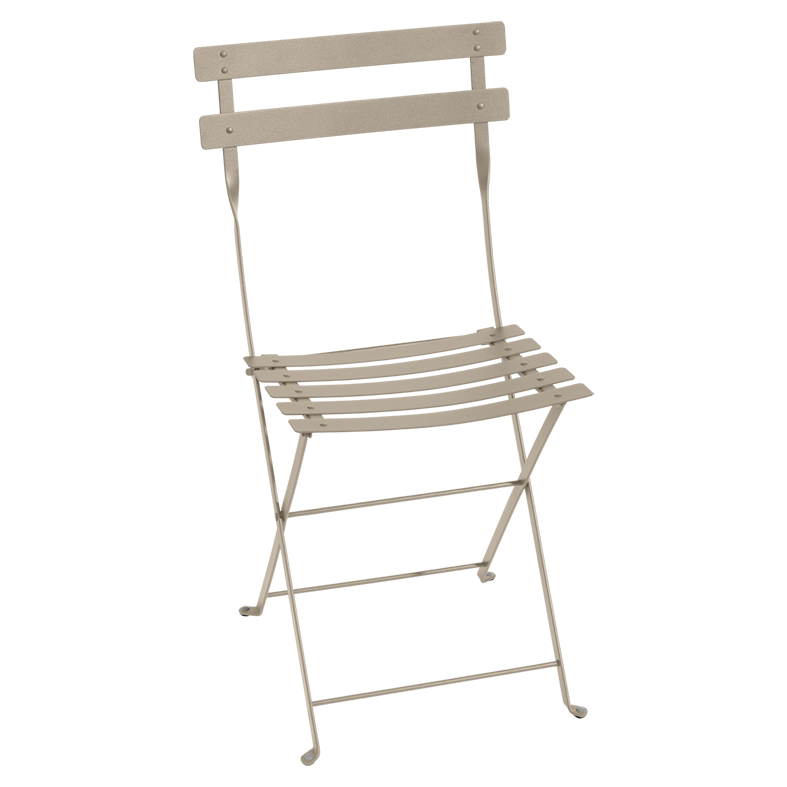 Bistro folding chair nutmeg