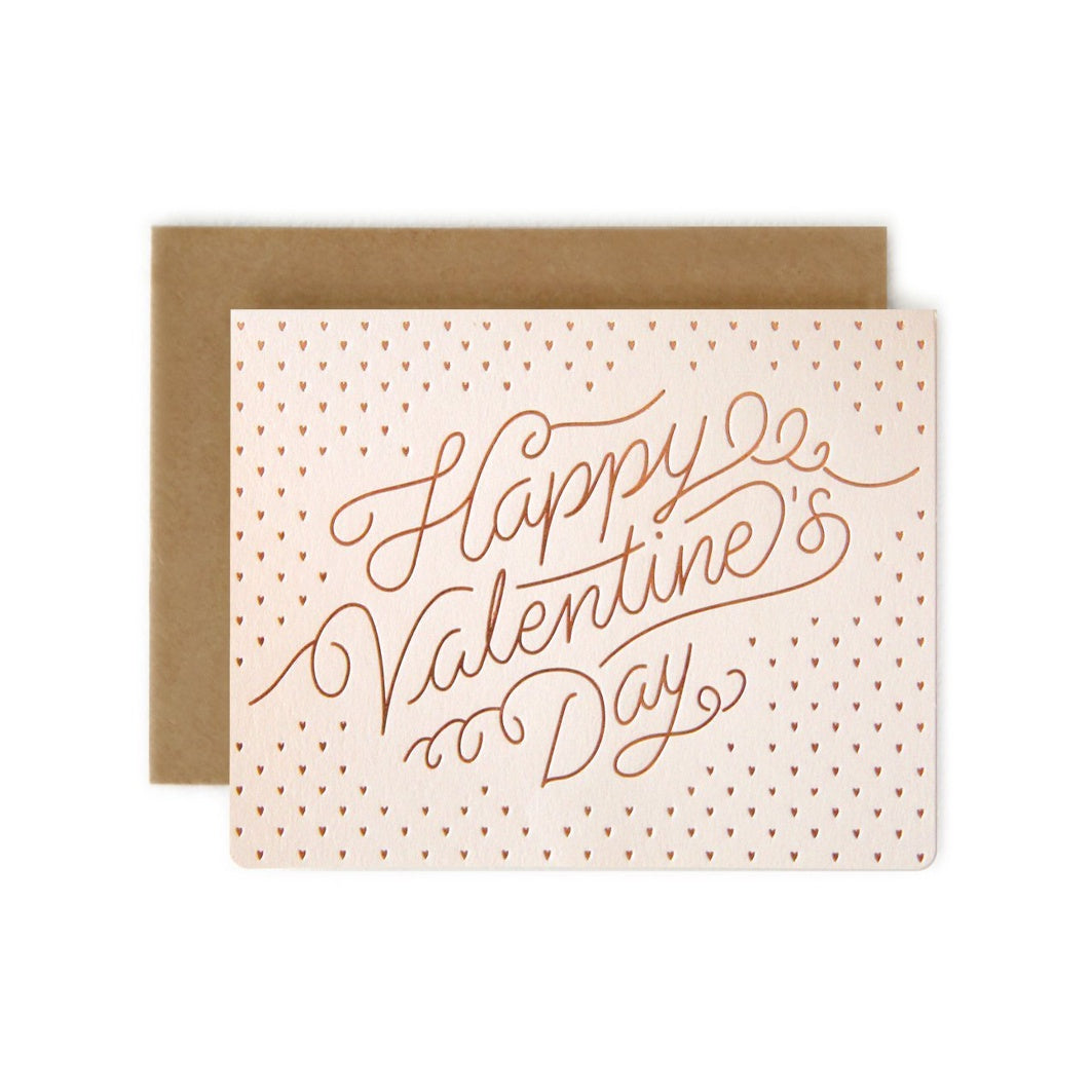 Happy valentine's day card