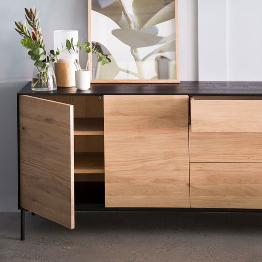 Ethnicraft blackbird sideboard 180cm long