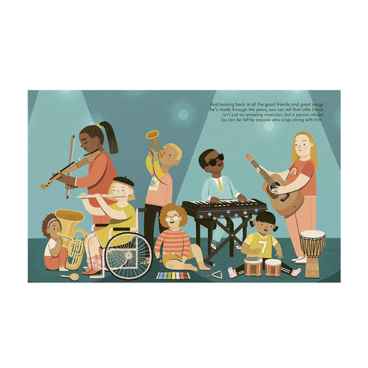 Little People Big Dreams Stevie Wonder