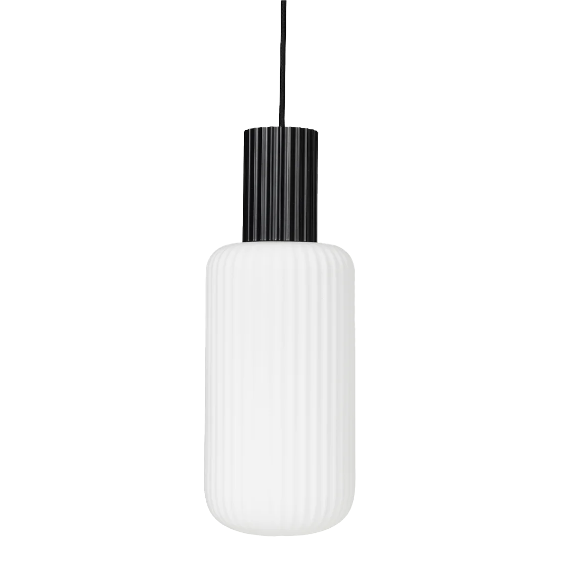 Broste lolly ceiling pendant black & white tall