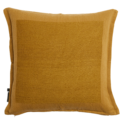 Bare bones linen cushion cover 60cm safari