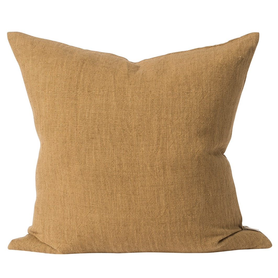 Linen cotton cushion cover miso 55cm