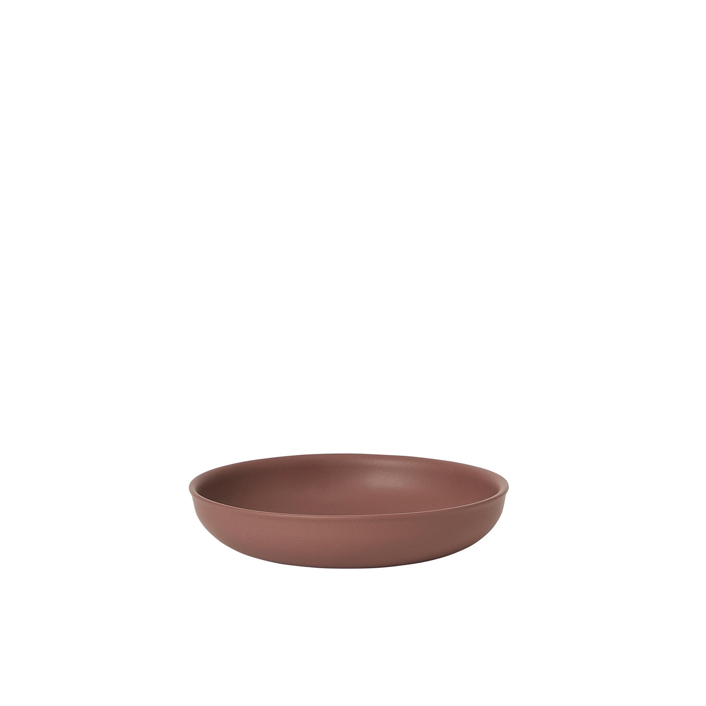 Halo low serving bowl 23cm plum